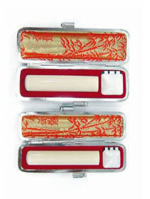 象牙2本セット女性向(実印+銀行印)