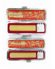 薩摩本柘2本セット女性向(実印+銀行印)