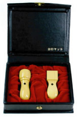 薩摩本柘 会社設立印鑑2本セット